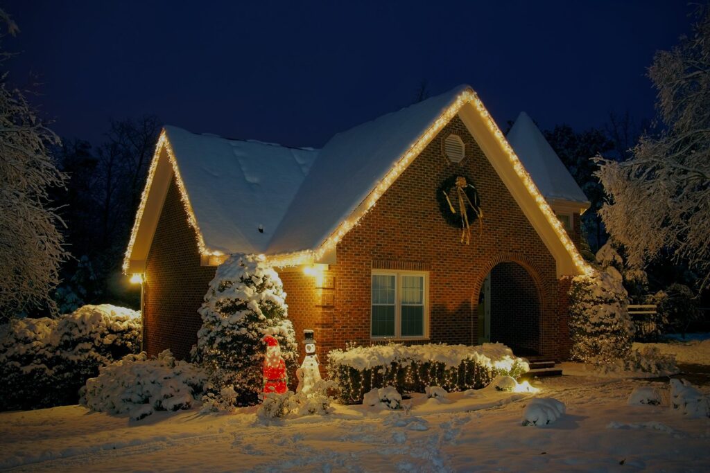 House Outdoor Christmas Lights